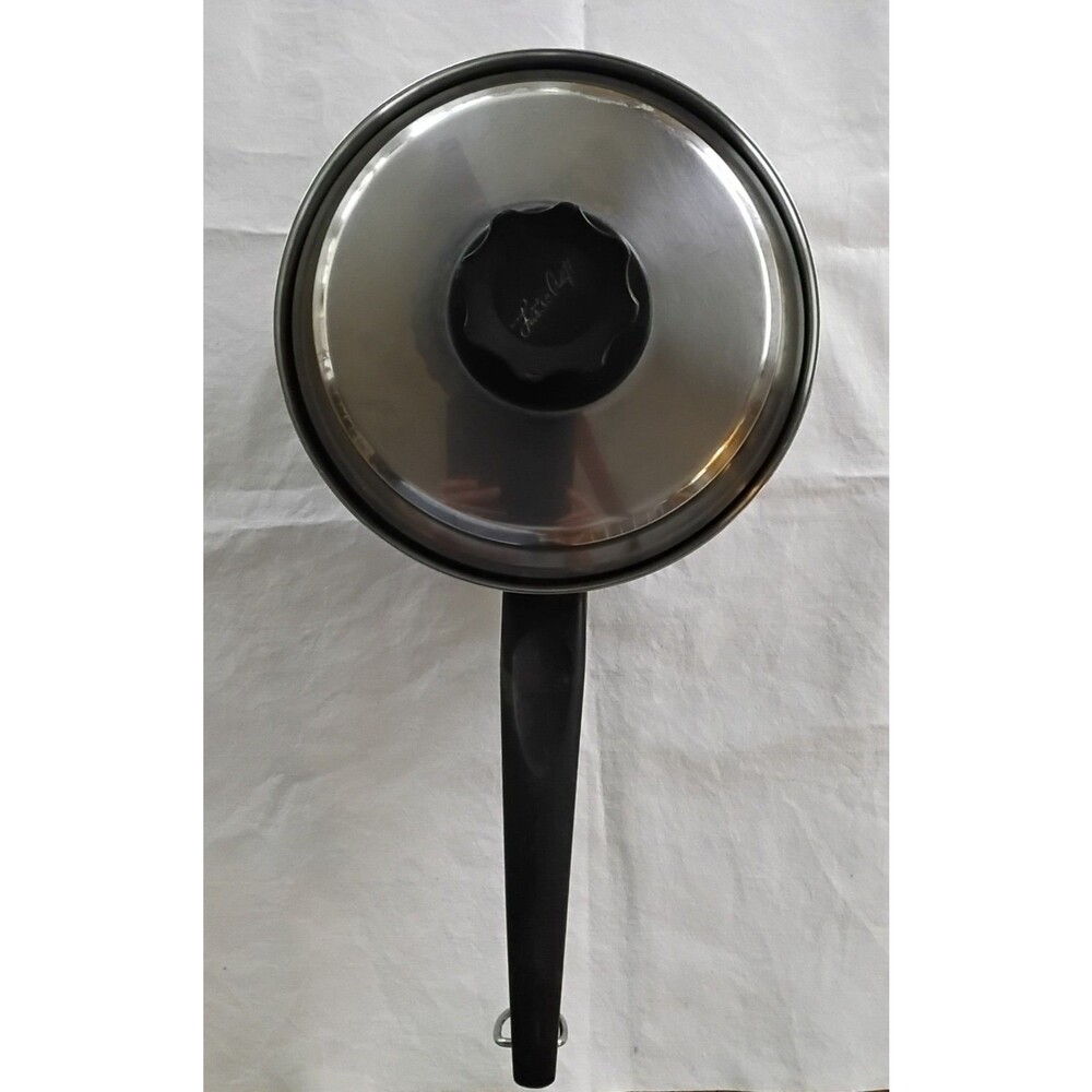 Lustre Craft VTG 1 Qt Sauce Fry Pan Skillet 18-8 Stainless Steel 3 Ply 7" & Lid